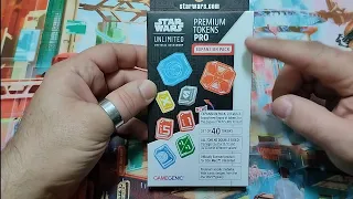 Star Wars - UNLIMITED PREMIUM TOKENS PRO EXPANSION PACK - Unboxing