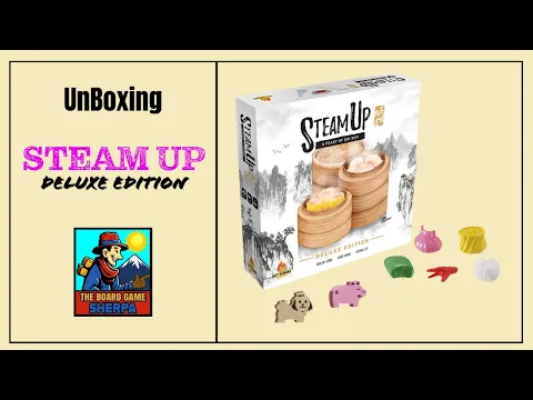 Unboxing - SteamUp - A Feast of Dim Sum - Deluxe Steam Up