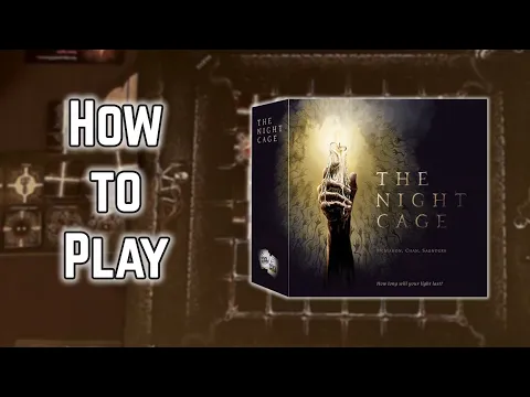 Learn to stumble through darkness and hide from monsters in The Night Cage (How to Play Board Games)
