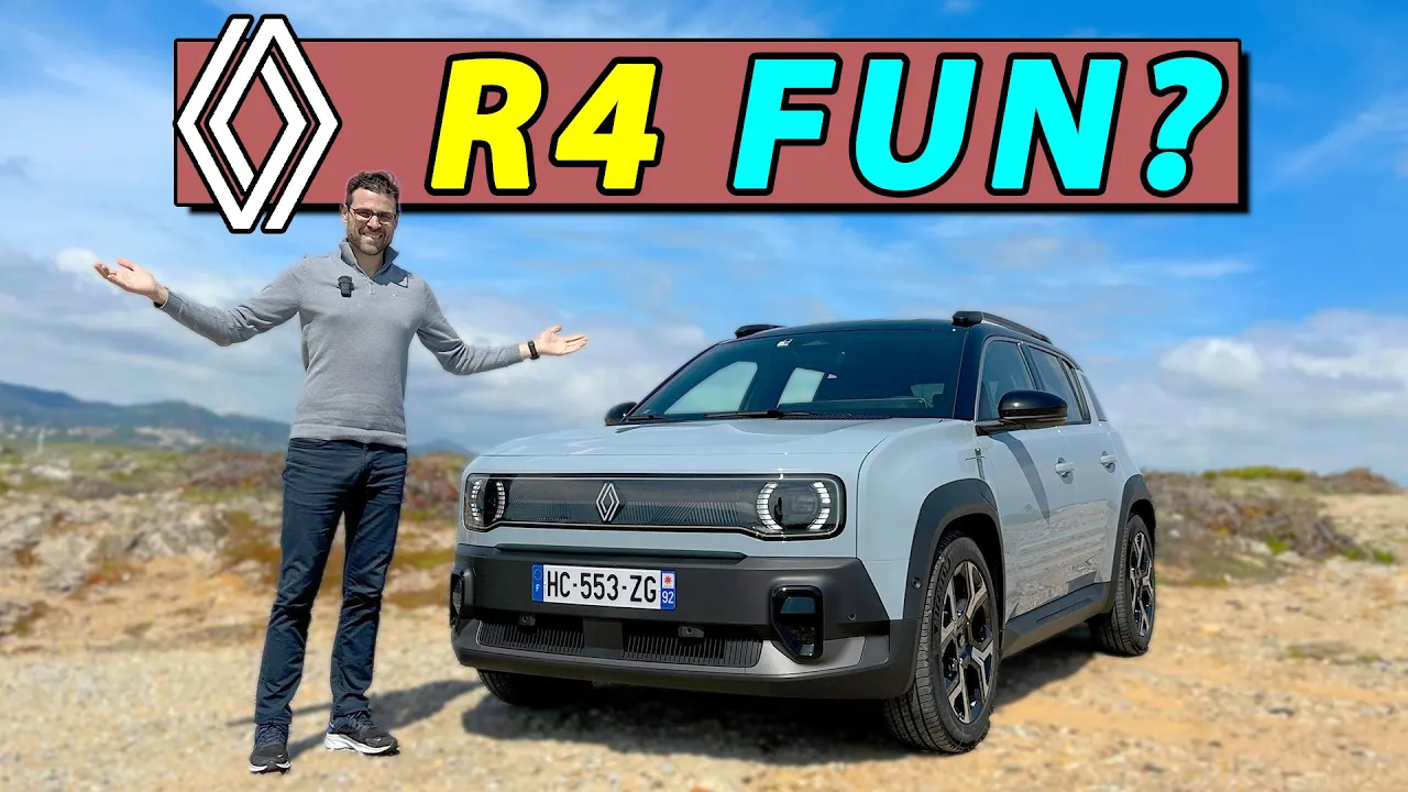 Renault R4 driving REVIEW - better choice than the R5?