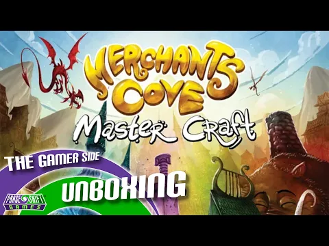 The Gamer Side unboxing: Merchants Cove: Master Craft