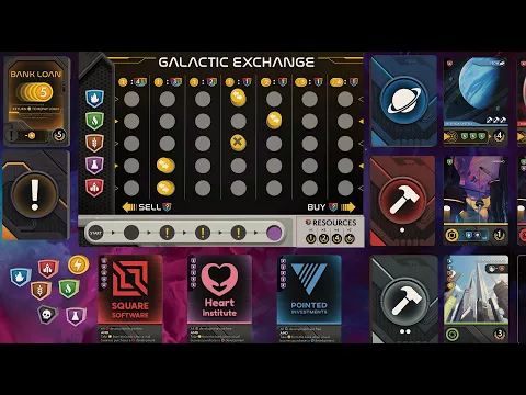 DGA Plays Board Games: Star Tycoon w/ Peter & Alkira Sanderson from Warp Core Games