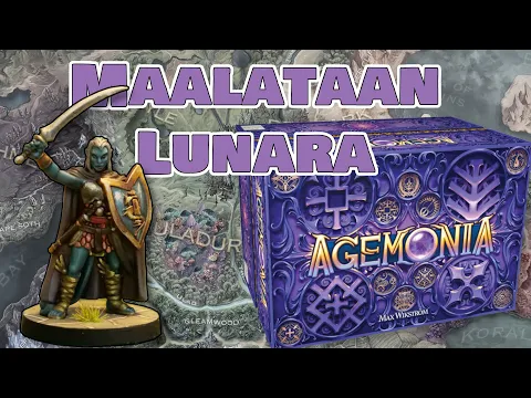 Maalataan: Agemonia Lunara Bryndelion | Seikkailupelin sankaritar maaleihin!