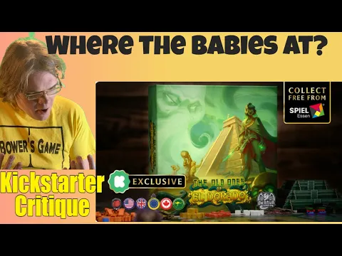 The Old Ones of El Dorado - Worship Gods, Win Points - Kickstarter Critique Review