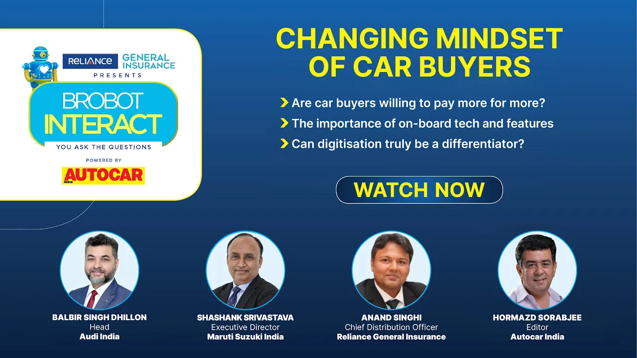 Changing Mindset of Car Buyers | RGI Brobot Interact | Autocar India