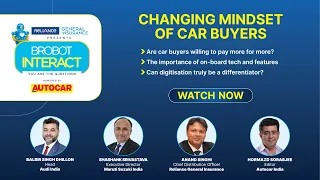 Changing Mindset of Car Buyers | RGI Brobot Interact | Autocar India