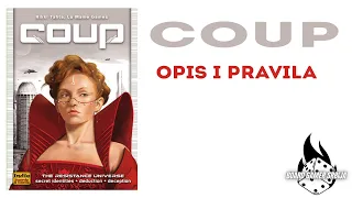 Coup - Opis i pravila (igra skrivenih uloga,blefiranja i dedukcije za 2-6 igrača