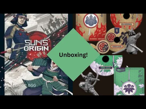 Unmatched Sun's Origin: Unboxing