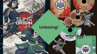 Unmatched Sun's Origin: Unboxing