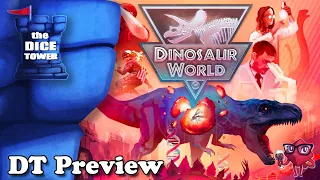 Dinosaur World | Dice Tower Preview by Ella