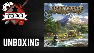 Sierra West Board Game Unboxing