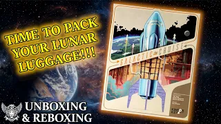 Everything Inside the Galactic Cruise Board Game - Unboxing & Reboxing
