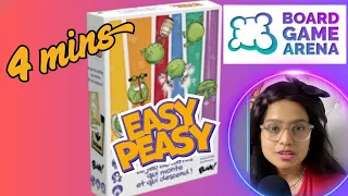 How to Play : Hottest NEW Easy Peasy Game on Board Game Arena!