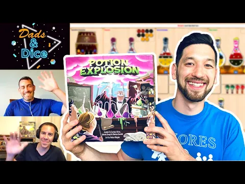 Potion Explosion Playthrough with Dads and Dice! ️
