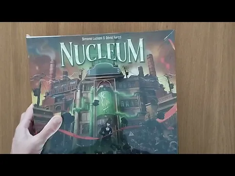 Nucleum #unboxing #teaser #boardgame #tabletop AmassGames #games #game #cards #science