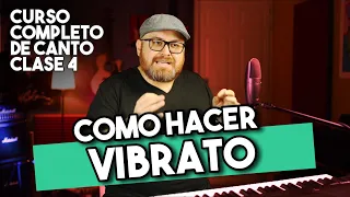 COMO HACER VIBRATO PROFESIONAL | DINAMICAS VOCALES | Clase 4 | CLASES DE CANTO