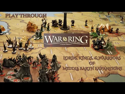 War of the Ring w/All Expansions, Mark vs Jenna