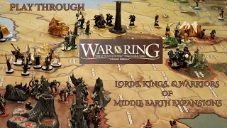 War of the Ring w/All Expansions, Mark vs Jenna