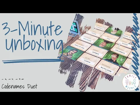3-Minute Unboxing - Codenames Duet