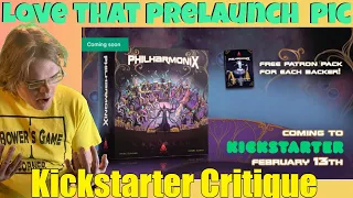 Philharmonix: Space Orchestra Management Board Game - Kickstarter Critique Review