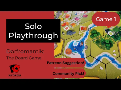 Solo Playthrough 1 | Dorfromantik: The Board Game