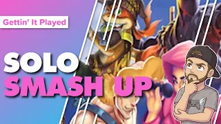 Smash Up Half the Battle Solo Variant Playthrough