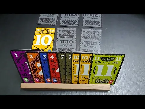 Trio (Episode 105) 玩一次 by Board Game Base