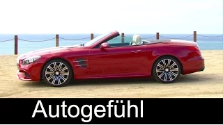 2017 New Mercedes SL 550 and 450 interior/exterior + sound performance - Autogefühl