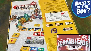 ZOMBICIDE GEAR UP Flip and Write game Unboxing!