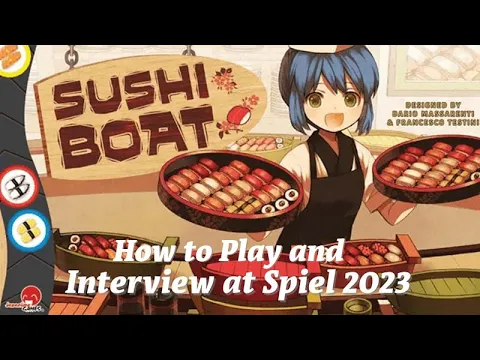 Sushi Boat Interview at the @Japanimegames booth at Spiel 2023