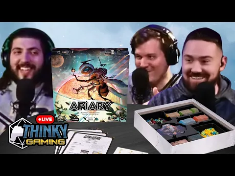 Apiary Board Game Playthrough | Worker Placement with Space Bees