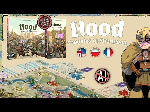 HOOD: Troubles in Sherwood - Board Game Trailer