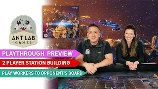 Kuiperium Board Game | 2-Player Playthrough | Preview