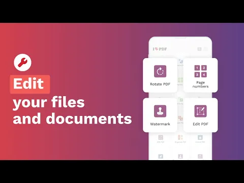 Видео Smallpdf: сканер, PDF-редактор