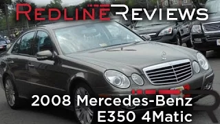 2008 Mercedes-Benz E350 4Matic Review, Walkaround, Start Up, Test Drive