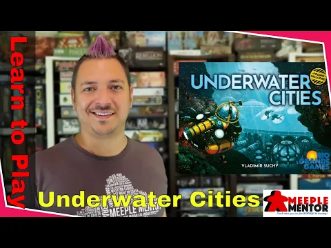 Learn to Play Underwater Cities with New Discoveries expansion (and solo)