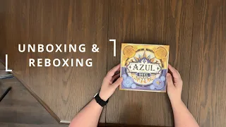 Azul Duel - 2 person Board Game - What's Inside the box - Unboxing & Reboxing