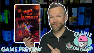 Mine Your Business Card Game Preview