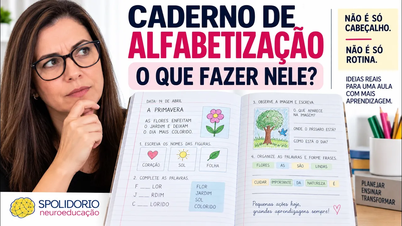 Vídeo de Janaína Spolidorio | Materiais Pedagógicos para Alfabetização e Ensino