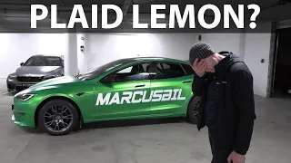 Tesla Model S Plaid with lots of issues