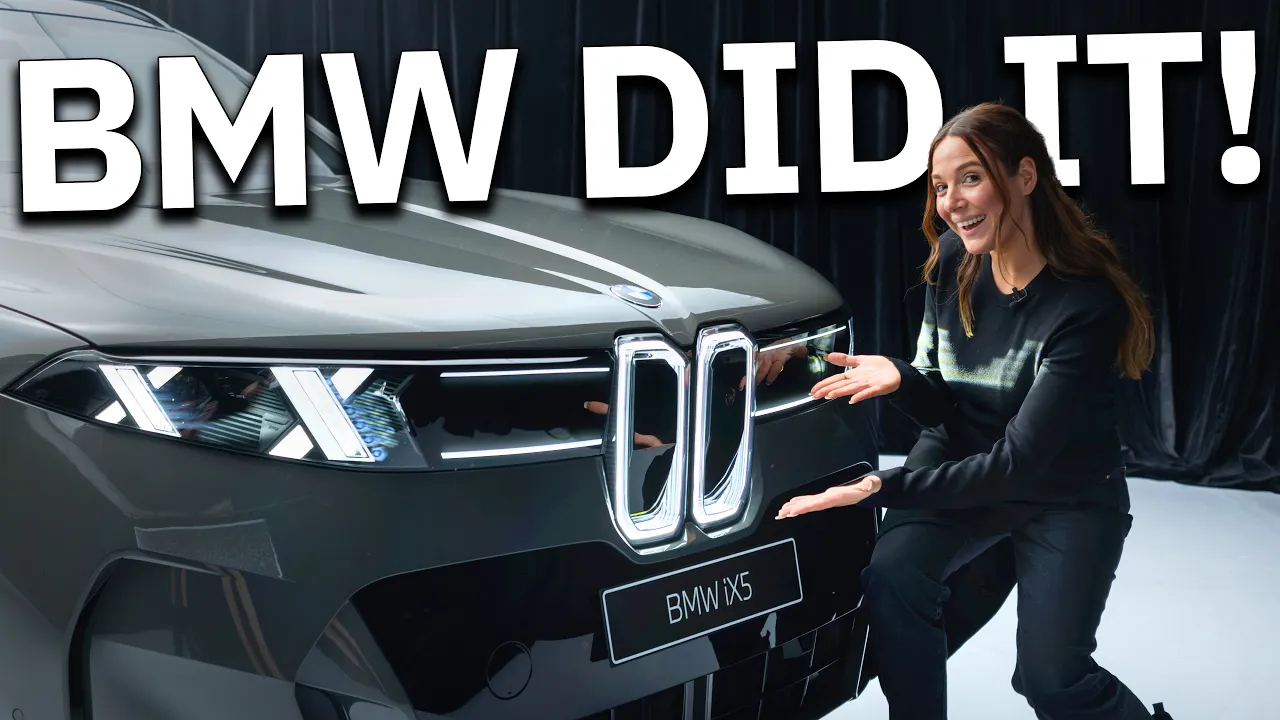 845km Range?! The New Electric BMW iX5 is Insane