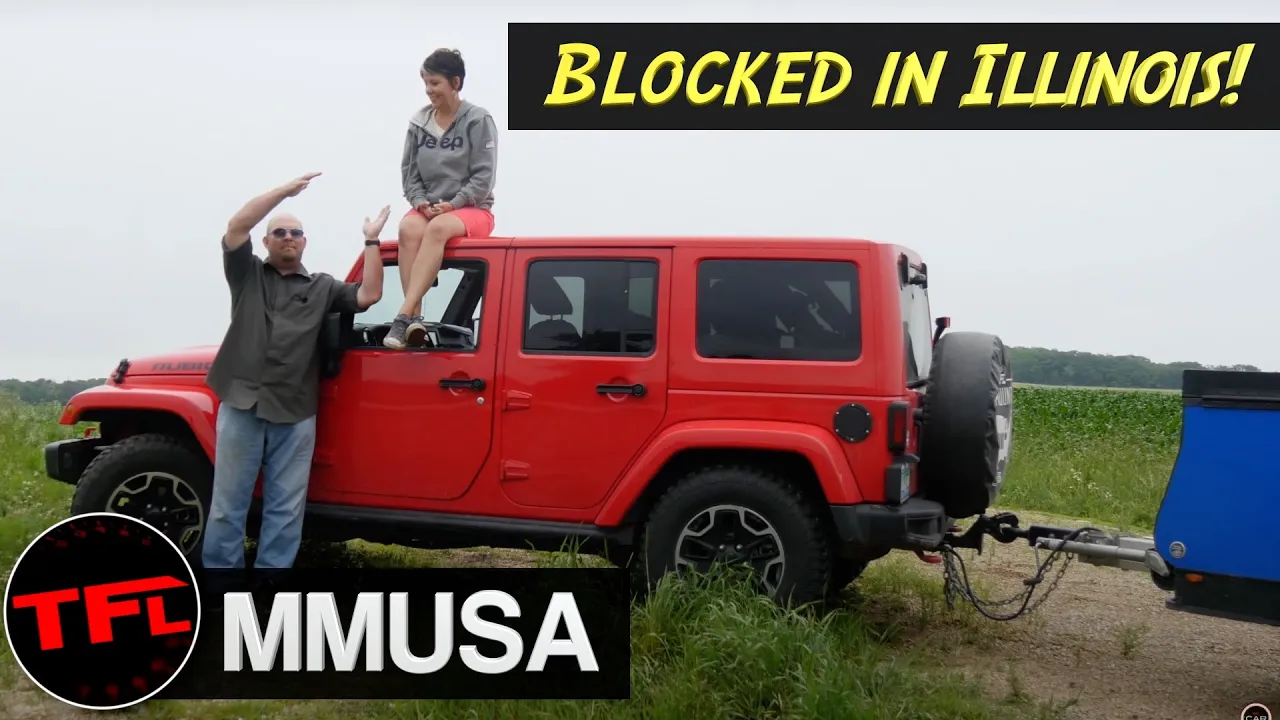 Motor Mountain Monday: We almost Drive up Illinois Highest Mountain Mound