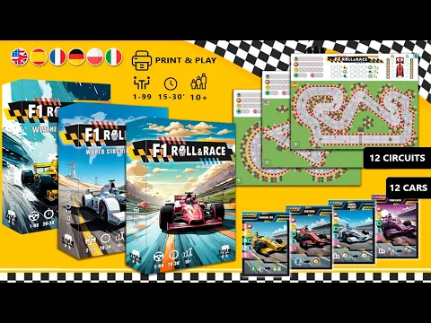 F1 Rol & Race Kickstarter