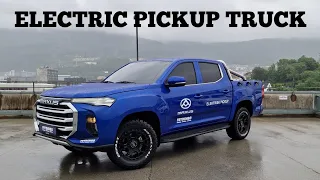 Maxus T90. Norway's first electric pickup truck