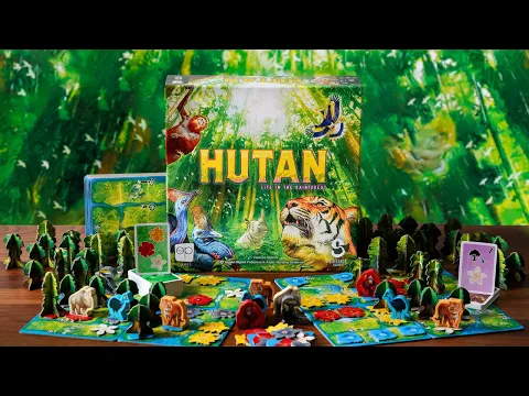 HUTAN: Life in the Rainforest Board Game | Overview