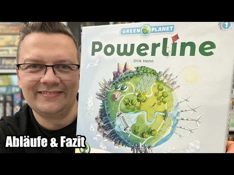 Powerline (Queen Games) - Familienspiel von Dirk Henn ab 8 Jahren - für 1 bis 6 Personen!