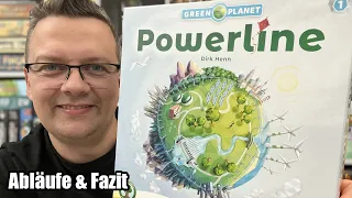 Powerline (Queen Games) - Familienspiel von Dirk Henn ab 8 Jahren - für 1 bis 6 Personen!