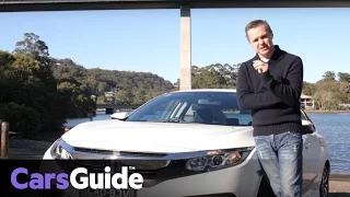 Honda Civic VTi-S sedan 2016 review | road test video
