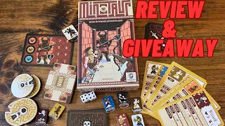 "Minotaur" board game by Lynnvander Studios- review and giveaway!