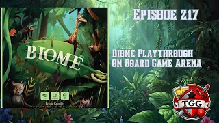 Biome Playthrough on Board Game Arena | Building a Thriving Ecosystem